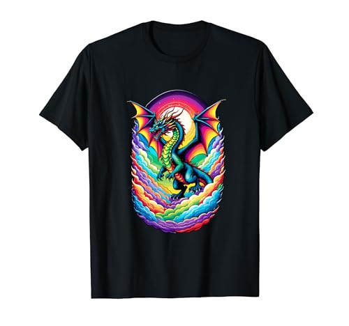 Rainbow Dragon Ascends T-Shirt