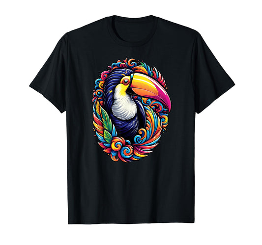 Trippy Tropics Toucan T-Shirt