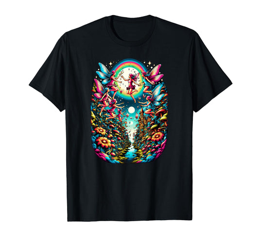 The Fairy Dance - Fey Inspired design for magic lovers T-Shirt
