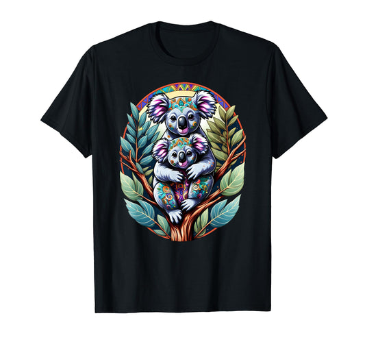 Kaleidoscopic Koalas T-Shirt