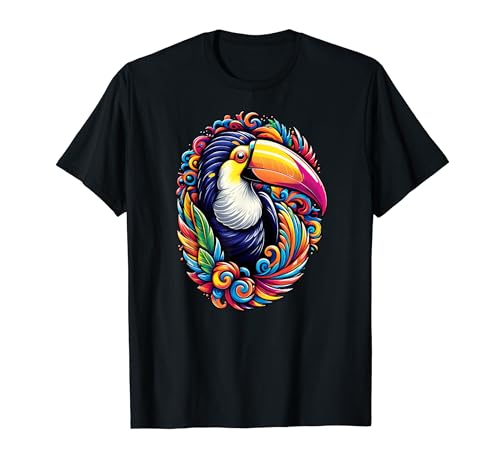 Trippy Tropics Toucan T-Shirt