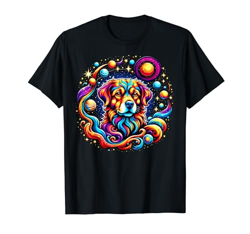 Trippy Paws the Cosmic Dog T-Shirt